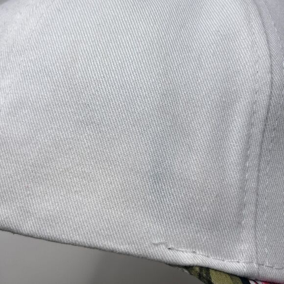 Visionary Hat Baseball Cap Floral Flowers Three Ds 6 Panel Snapback White - Picture 5 of 12